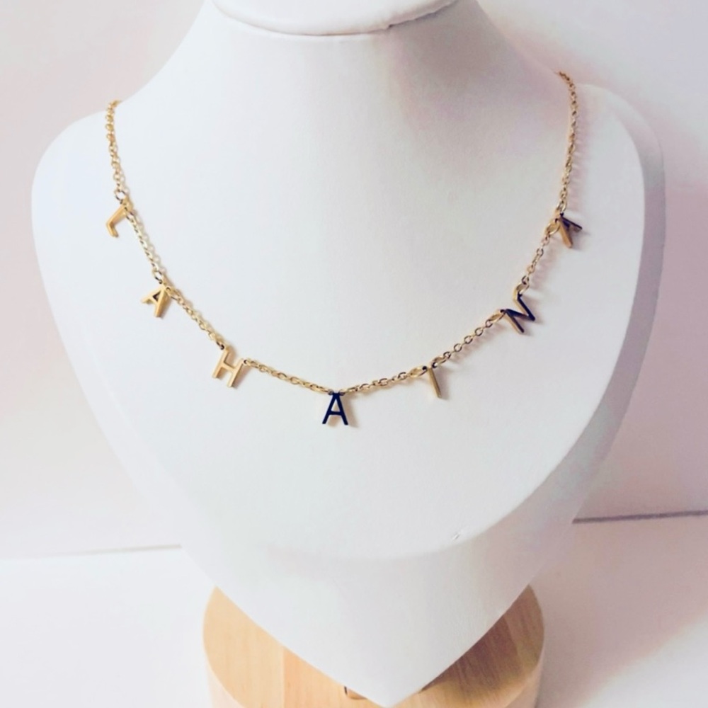 The Coconut Collective Lahaina Gold Necklace NWT!